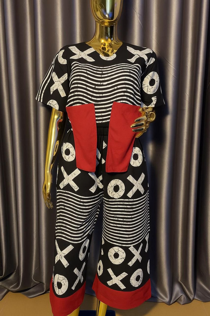 Elegance Tribal Fusion Two-Piece Set