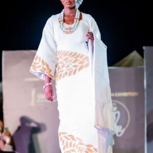 All White Classy Dress